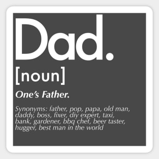 Dad Definition Father's Day Gifts Sticker